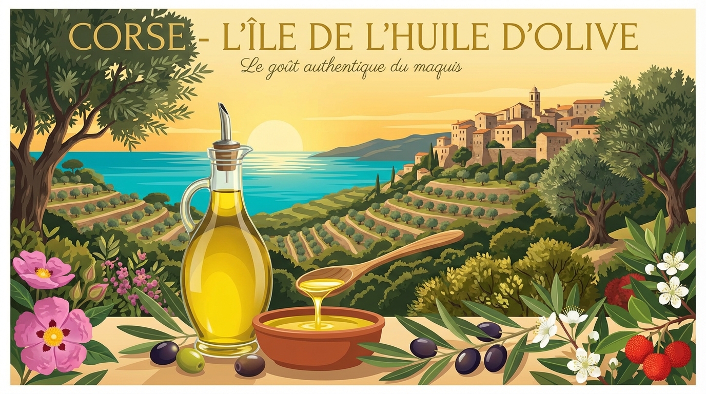 Guide des huiles d'olive corses